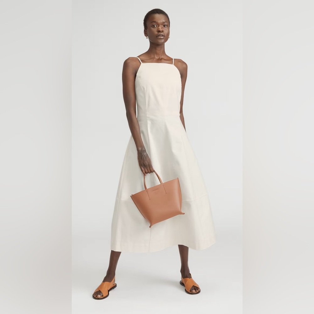 Everlane The Structured Cotton Bell Dress